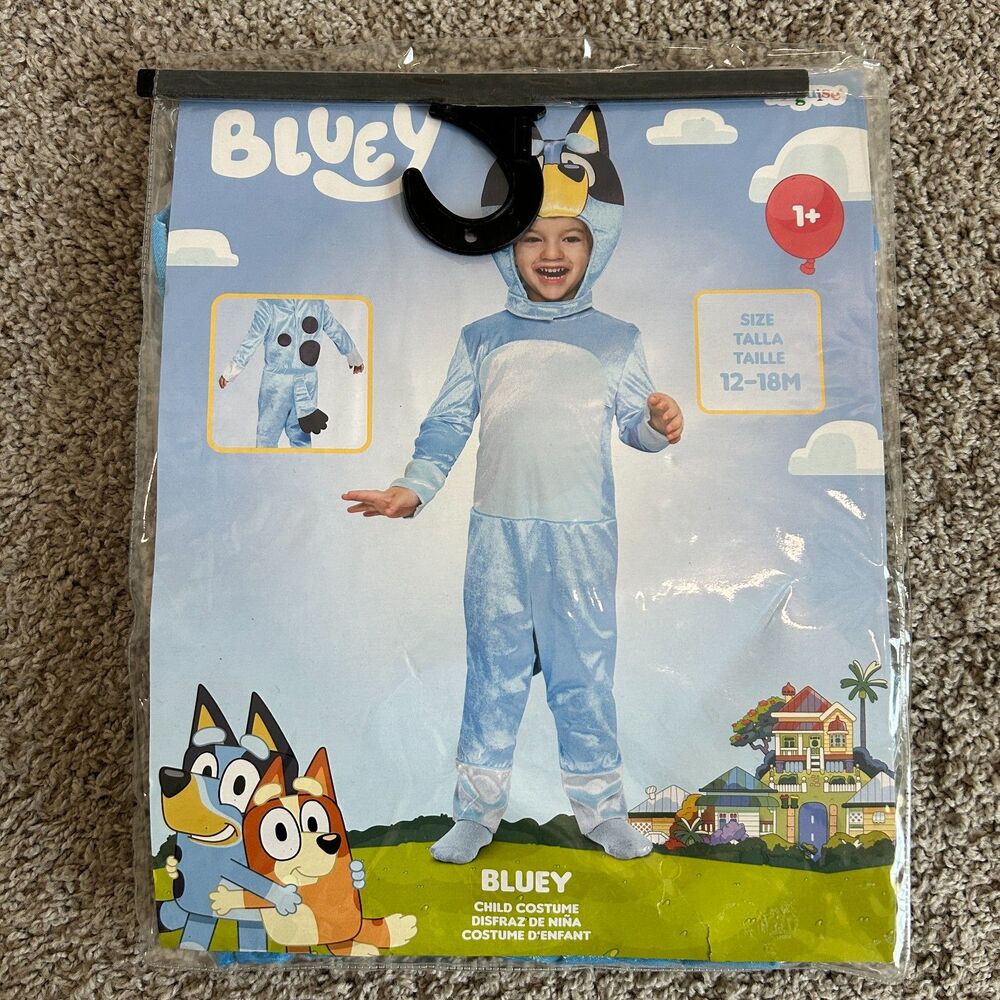 Disguise Bluey Kids Costume - Light Blue